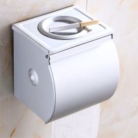 贝斯 带烟灰缸太空铝厕纸盒 纸巾架 手纸/卫生纸盒 卫生间擦手卷纸盒 卷纸架/卷纸器 防尘防水