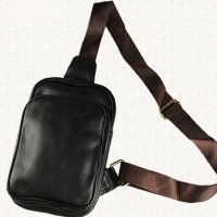 薇思黛 2016新款 男士斜挎包潮男款PU胸包户外运动单肩腰包手机休闲包