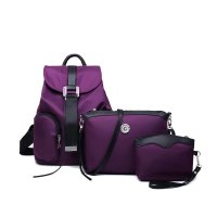 薇思黛 2016新款 欧美时尚子母包双肩背单肩斜跨包防水尼龙女包