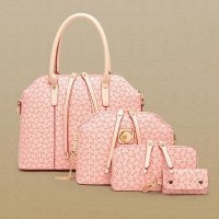 薇思黛 2016新款 欧美时尚四件套女包复古箭头纹子母包女包单肩包斜挎包