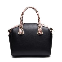 薇思黛 2016新款 欧美时尚豹纹贝壳包手提单肩斜跨包潮流女包