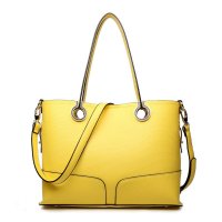 薇思黛 2016新款 欧美风范手提单肩斜跨包包女包十字纹PU皮子母包二件套