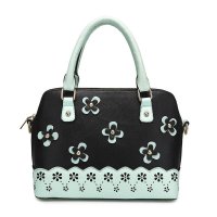 薇思黛2016新款 欧美时尚女士包十字纹pu女包定型贝壳包手提单肩斜跨包包