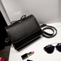 薇思黛 2016新款 韩版潮流斜挎包时尚蝴蝶结单肩包迷你女士小包包小方包