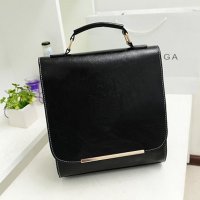 薇思黛2016新款 韩版时尚女包双肩包女单肩包斜挎包压花皇冠PU双肩包