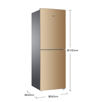 Haier/海尔冰箱221升风冷无霜双门冰箱小型家用两门冰箱净味节能省电冷藏冷冻电冰箱 海尔BCD-221WDPT
