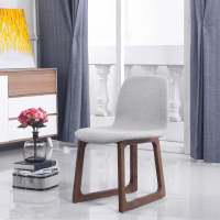 斯品家居 实木电脑工作椅子 舒适靠背办公椅餐椅