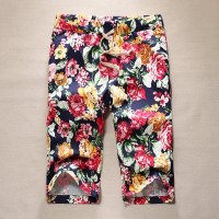 格缇妃 ぶ 2016松紧裤沙滩裤休闲五分裤中裤 男式夏季K513