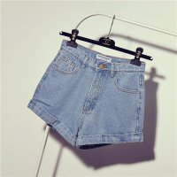 格缇妃 ぶ 2016韩版复古牛仔短裤女宽松大码女显瘦热裤夏816