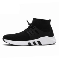 冬季高帮运动休闲鞋男板鞋潮时尚透气跑步鞋高邦旅游鞋