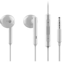 华为（Huawei）AM115有线耳机 运动音乐耳机 适用于Mate8/9/10 畅玩6X note8线控耳机 白色