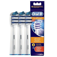 BRAUN博朗欧乐B EB30-3成人电动牙刷头 D12三重深层清洁牙刷头 3只装