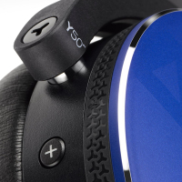 AKG爱科技Y50BT头戴式立体声蓝牙耳机 重低音 头戴式无线耳机 手机耳机 蓝色