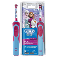 博朗(BRAUN) Oral-B 欧乐B D12感应充电式旋转卡通儿童电动牙刷 冰雪奇缘款