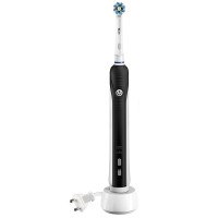 博朗欧乐B(Oral-b)pro790 成人电动牙刷 充电式旋转清洁牙刷 旅行套装(家庭两只装)