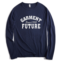 LEEVIRHINO2021年夏季新款男士T恤男中青年柔软舒适棉弹透气时尚短袖体恤男士休闲潮款印花t恤男装李维犀牛