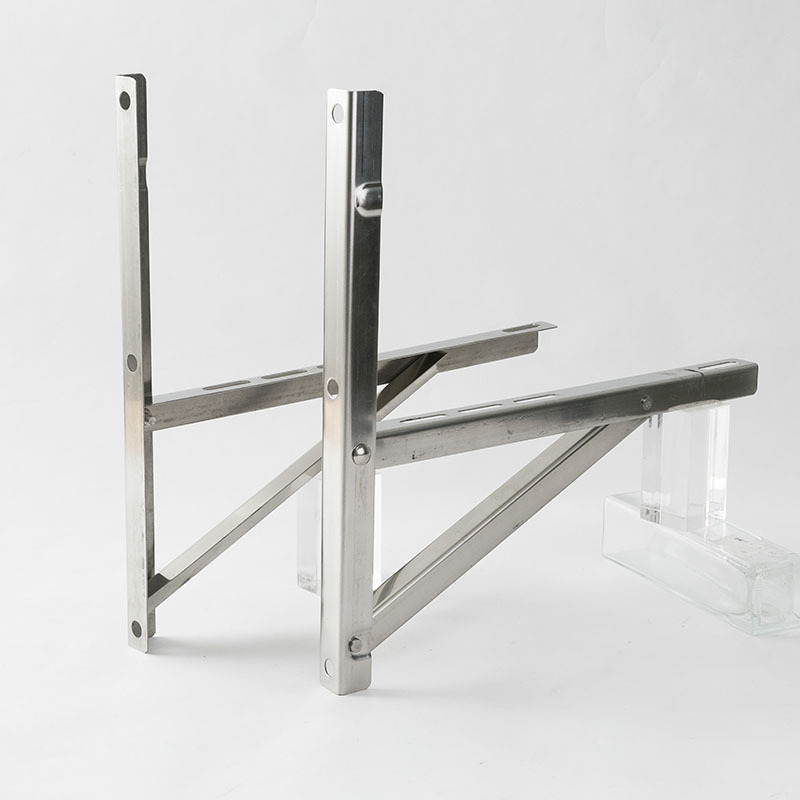 帮客材配斯格亚特115p铆钉不锈钢空调支架折叠空调外机安装支架100付