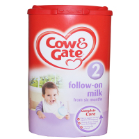 英国牛栏 (Cow&Gate) 2段婴幼儿牛奶粉 (6-12个月) 900g