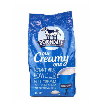德运Devondale 高钙全脂牛奶粉1kg 成人中老年儿童皆可饮用 澳洲进口