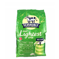 德运Devondale 高钙脱脂牛奶粉1kg 成人中老年儿童皆可饮用 澳洲进口
