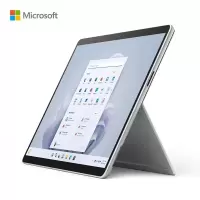[套餐2]微软Surface Pro 9 二合一平板电脑 英特尔Evo 超能轻薄本 i7 32G 1T 亮铂金 时尚商务轻薄笔记本平板电脑 超窄边框触屏 商务