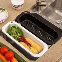 厨房多功能沥水盘 厨房洗菜篮水果篮多用洗菜盘