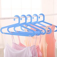 彩色塑料衣架女士衣架 服装店衣架 衣挂裤架衣撑衣服撑晾衣架20支