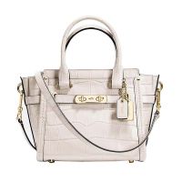 COACH 蔻驰 37997 女士真皮swagger系列小号单肩斜跨手提包