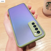 VMONN撞色磨砂华为nova7手机壳5i硅胶6se透明3i网红4e全包镜头5pro磨砂7se夏日马卡龙nova5防摔5