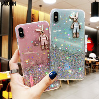 VMONN适用iphone11手机壳星空透明硅胶苹果x全包防摔11proma红女款xs高档max软壳XR个性创意