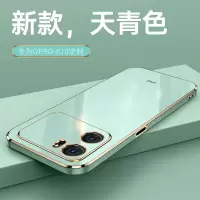 VMONNoppok10手机壳新款k10超薄直边电镀硅胶软壳全包男女款外壳5G外套