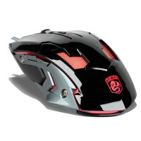 有线电脑游戏鼠标 绝地求生宏编程发光笔记本台式办公金属机械lol cf  网咖电竞鼠标