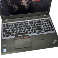 15.6寸联想Thinkpad笔记本键盘膜黑侠E570 E550 E560 T560 S5保护贴膜 15.6英寸半透黑色