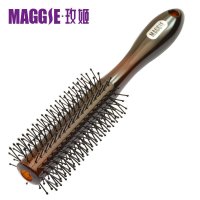 MAGGIE玫姬梳子卷发梳按摩梳气囊保健护发排骨梳头梳圆梳保健梳礼品梳MAGGIE玫姬梳子居家卷发梳圆梳造型梳圆滚梳圆筒