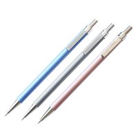 得力6492自动/活动铅笔 笔尖带伸缩装置 隐形橡皮 0.5mm 学习用品