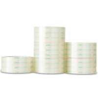 得力30205透明胶带封箱胶带快递封口布4.8cm*100y不断粘性强