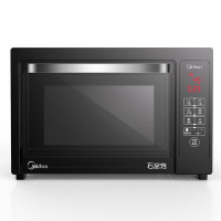 美的（Midea）T7-L385F 38升家用多功能电烤箱 智能控制 搪瓷内胆 双层隔热门 烘焙