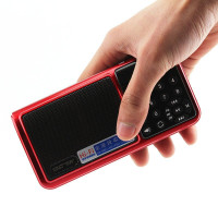 先科（SAST）迷你便携式插卡音箱全波段收音机老人广场舞晨练MP3音乐播放器戏曲机