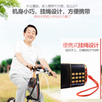 先科（SAST）收音机老人便携式MP3音乐播放器迷你音响听戏曲机插卡小音箱广场舞户外晨练