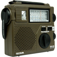 Tecsun/德生 GR-88全波段收音机 应急照明手摇发电老人立体声半导体