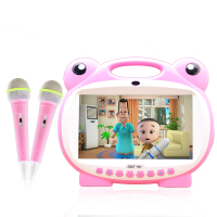 先科(SAST) 儿童早教机9英寸触屏宝宝学习机儿童视频故事机可充电下载国学动画KTV唱歌游戏机