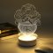 格轩创意3D台灯礼品小夜灯LED三维床头灯个性动漫漫威卡通小夜灯3D-52...