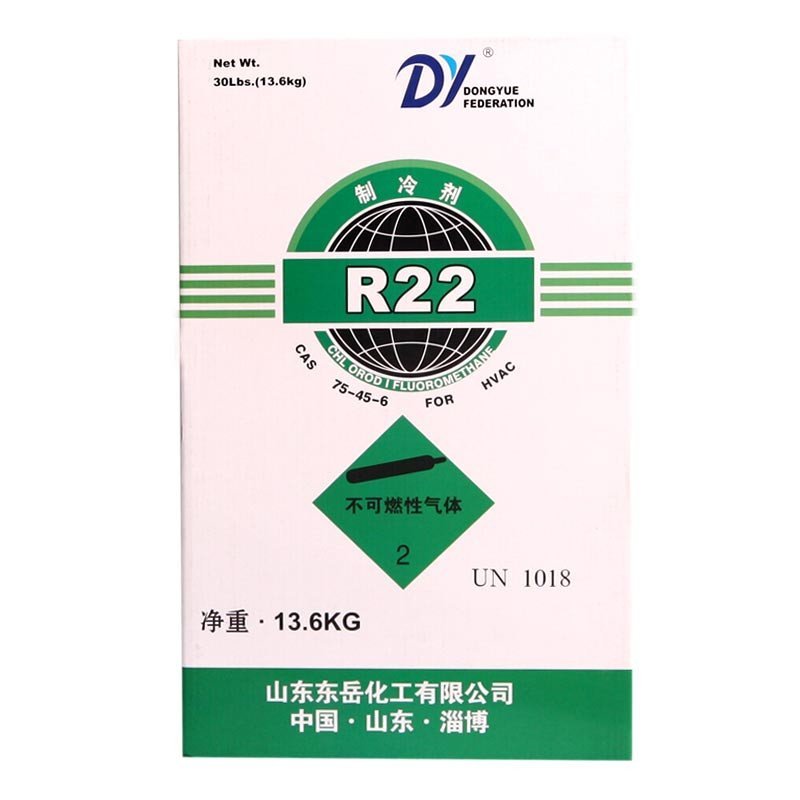 帮客材配 东岳R22制冷剂 20瓶以上送货，20瓶以下物流点自提!!!（净重13.6KG）