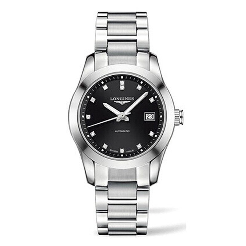 浪琴longines康铂系列自动机械女表l22854586原装正品