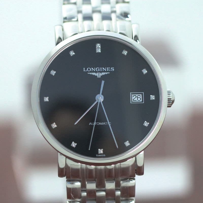 浪琴Longines 博雅系列 自动机械男表 L4.810.4.57.6 原装正品图片