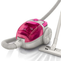 飞利浦 (Philips) 吸尘器 FC8086 1200W家用手持式静音小型迷你无尘袋去尘卧式吸尘机