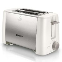 飞利浦（PHILIPS）烤面包机HD4825家用多士炉全自动烤面包机不锈钢早餐机 烘烤;全麦吐司机