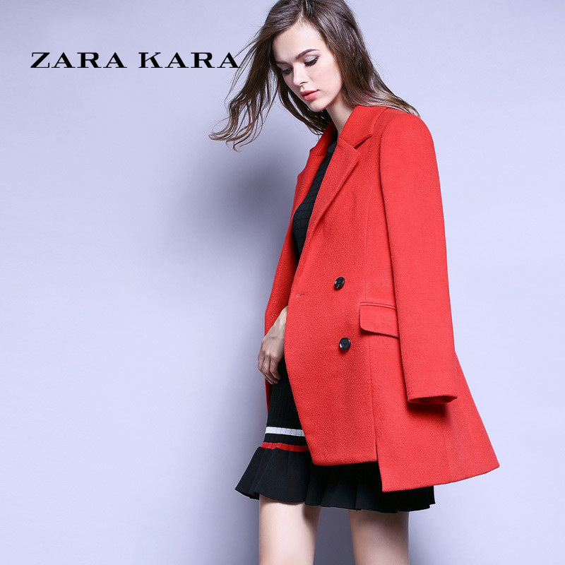 ZARA KARA荷叶边修身包臀针织连衣裙鱼尾显瘦气质一步裙2018春装新款女装