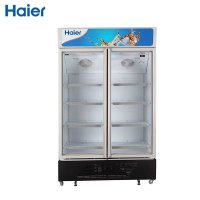 海尔（Haier）SC-650G(商流)650升循环制冷大容量立式商用双门展示冷柜（白色）