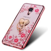 思诺琪 硅胶水钻保护外壳软薄 适用于魅族魅蓝note3 手机壳 手机套